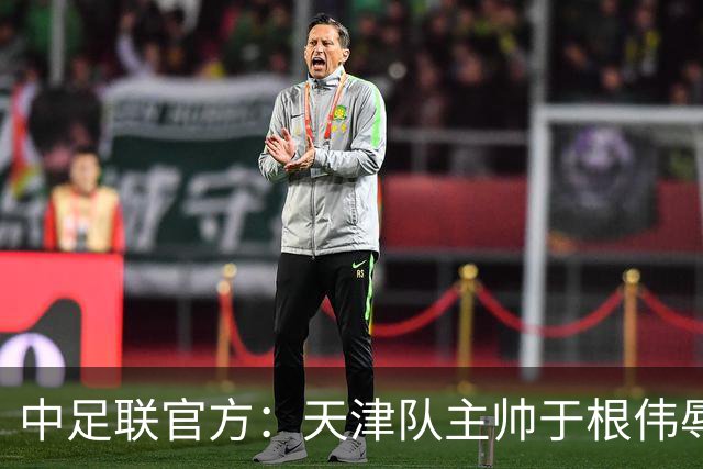 中足联官方：天津队主帅于根伟辱骂裁判 停赛5场罚款5万